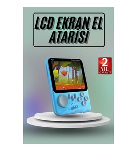 Mey İthalat® 666 Oyunlu Retro El Konsolu Atari 3.5 İnç Taşınabilir Oyun Konsolu