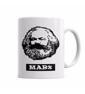 Karx Marx Kupa Bardak Porselen