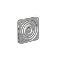 Metal Döner Tv Tabure Altlığı Rulmanlı 160*160*20 Mm 0075