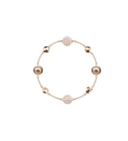 Monemel Swarovski Taşlı Rosegold  Bileklik  (Altın Kaplama)