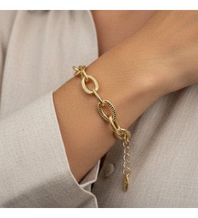 STİL İNCİSİ/XUPING JEWELRY SAMANYOLU BİLEKLİK (Altın Rengi)