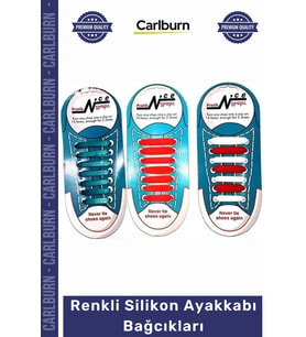 Dayanıklı Pratik Kolay Temiz Şık Aksesuar Stil Spor Yürüyüş Renkli Silikon Ayakkabı Bağcıkları