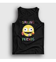 Presmono Unisex Siyah Poster Smiling Friends Atlet 533773tt
