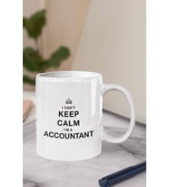 Muhasebeci I Can't Keep Calm I'm Accountant Hediyelik Baskılı Kupa Bardak