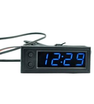 Dijital Termometre Voltmetre ve Saat Komponent Led 22mm