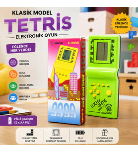 Tetris - 9999 Oyun - Nostaljik Oyun Konsolu
