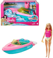 Barbie Bebek Ve Teknesi Oyun Seti, 3 Yaş Ve Üzeri, Grg30 (Çok Renkli)