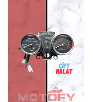 MONDİAL KT 125 KİLOMETRE SAATİ GÖSTERGE PANELİ (ÇİFT HALAT - DEVİR SAATİ TELLİ)