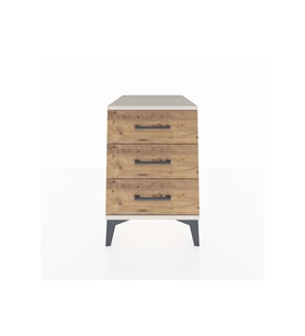Kronos Komodin 3 Çekmeceli 44x59x64 Aytaşı-Çam