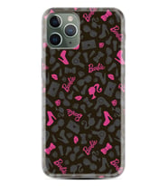 Apple iPhone 11 12 13 14 Pro Max Kılıf Desemli Silikon Barbie and Shoes 1413