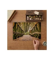 Ahşap Köprü - Orman Tasarımı 240 parça Ahşap Puzzle Ahşap Kutuda MP05103