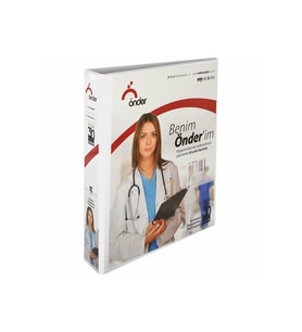 Önder Sunum Klasörü 2 Halkalı 90 MM A4 Beyaz 2009-5 (Karışık)