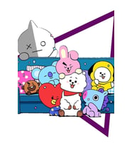 Bt21 Tablo Ahşap Poster Dekoratif Kod5888