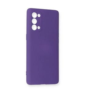 Reno 5 Pro Kılıf Nano İçi Kadife  - Mor