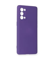 Reno 5 Pro Kılıf Nano İçi Kadife  - Mor