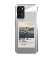 Oppo A16 / A55 Uyumlu Interstellar Tasarımlı Şeffaf Telefon Kılıfı
