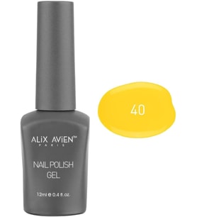 Uv Kalıcı Sarı Jel Oje 40 - Gel Polish - 12 ml