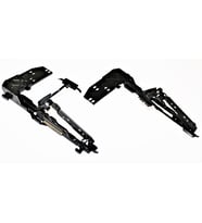 Mercedes E W124, 190, W201 Sunroof Ayağı Orta Bağlantı Saclı 124 782 05 12 - 124 780 06 12