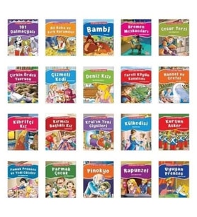 En Çok Sevilen Minik Klasikler Seti - 20 Kitap Takım