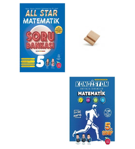 Newton 5. Sınıf 2027 Maarif All Star Matematik Soru Bankası ve Kondisyon Deneme + Telefon Standı