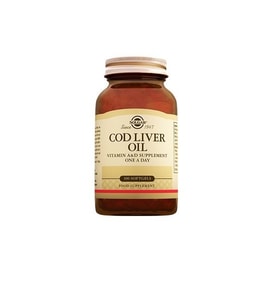 Solgar Cod Liver Oil 100 SoftGel Kapsül