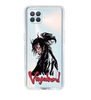 Oppo Reno 4 Lite Uyumlu Vagabond Anime Desenli Şeffaf Telefon Kılıfı