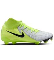 Nike Phantom GX2 Academy FG/MG Mens Football Shoes Bilekli Çoklu Zemin Kramponu Gri
