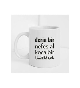 Duvar Yazılı Baskılı Kupa