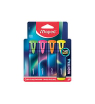 Maped Nightfall Fosforlu Kalem 4 Renk 740700