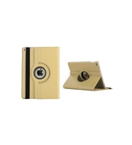 Apple iPad 10.2 2021 (9.Nesil) Uyumlu Zore Dönebilen Standlı Kılıf (Gold)