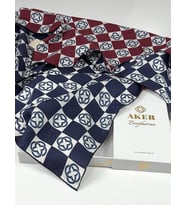 Bosphorus Çift Taraflı İpek Twill Eşarp 89147112