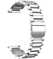Amazfit Bip 3 Metal Stainless Steel Kordon (Amazfit Bip 3 ile Uyumlu Kordon, Akıllı Saat Kayışı)