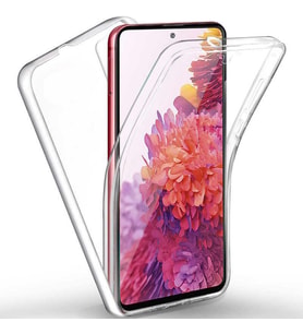 Xiaomi Redmi K40 Kılıf Zore Enjoy 360 Derece Tam Kaplayan Silikon (Renksiz)