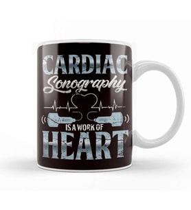 Cardiac Sonography Ultrasound Echography Medical Diagnostic Kupa Bardak Porselen