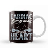 Cardiac Sonography Ultrasound Echography Medical Diagnostic Kupa Bardak Porselen