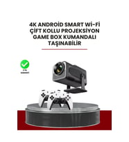 Taşınabilir Full HD Projektör, 8GB Hafıza ve 1GB RAM ile mükemmel görüntü