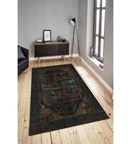 Dijital Baskılı Yıkanabilir Kaymaz Modern Renkli Salon Halısı Mutfak Halısı Yolluk ND-HY-1290 (Çok Renkli)
