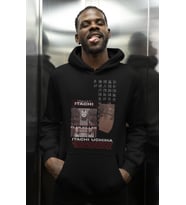 Tasarım Itachi Uchiha Baskılı Unisex Oversize Naruto Anime Karakter Hoodie