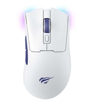 Gamenote MS966SE Kablosuz Gaming Mouse - Mavi/Beyaz – 3 Mod Bağlantı, 10000 DPI, RGB, BT V5.2