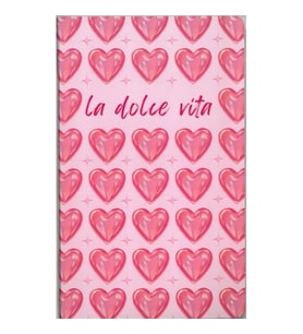 DRN GIFT ST-0203Ç 13x21 HEART SERİSİ KARTON KAPAK 48 YP. ÇİZGİLİ DEFTER - TEKLİ