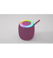 Torima D10 Taşınabilir Rgb Ledli Bluetooth Hoparlör Usb-Fm Radyo Pembe