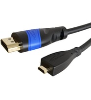 Kabeldirekt – Micro-Hdmi Kablosu – 2M – 4K@60Hz, Çift Yönlü