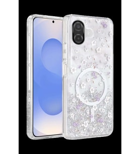 Onegif Galaxy A07 4G Misk Simli Magsafe Kapak - Desen 2