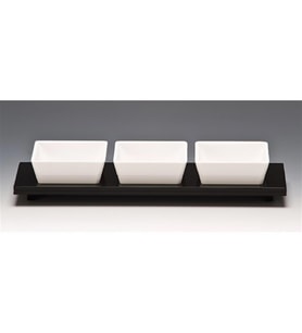 K-6006 MODEL AKRİLİK STANDLI MELAMİN ÇEREZLİK 3 LÜ