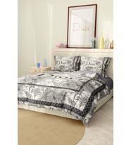 Marcalanya Çift Kişilik Nevresim Takımı Pamuklu Saten Kumaş 6 Parça 3D Dijital Baskı Duvet Cover Set Model.