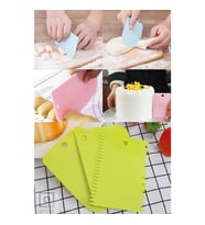 3lü Set Hamur Kesme Ve Kazıma Aparatı Hamur Pasta Şekillendirici