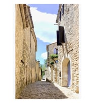 Lacoste / Provence Tablo Ahşap Poster Dekoratif