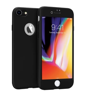 Buff iPhone 8 ile Uyumlu 4D Kılıf Black