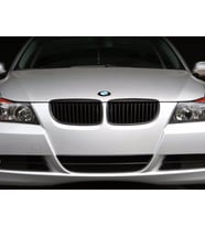 Bmw E90 Böbrek M Technic Tek Çizgi Mat Siyah 2006-2009