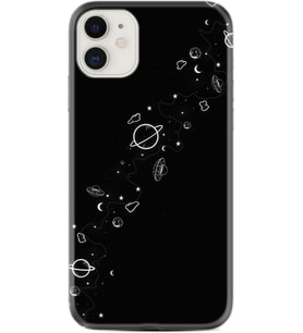 Apple iPhone 11 12 13 Mini Kılıf Desemli Silikon Planet 1620